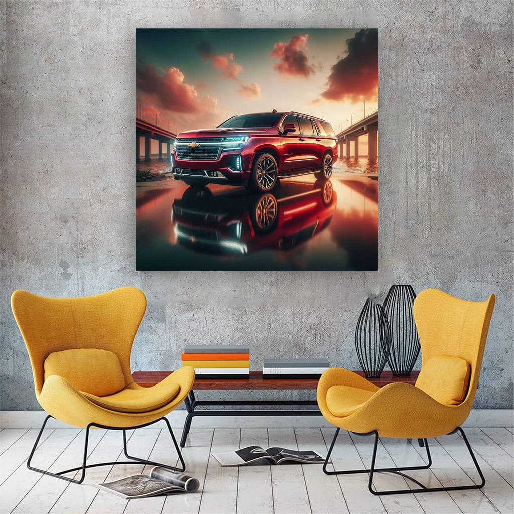 Chevrolet Suburban Bridge Wall Art