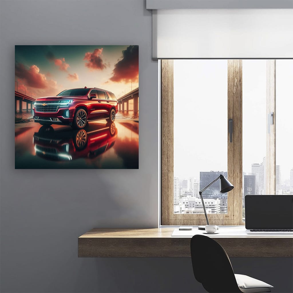 Chevrolet Suburban Bridge Wall Art