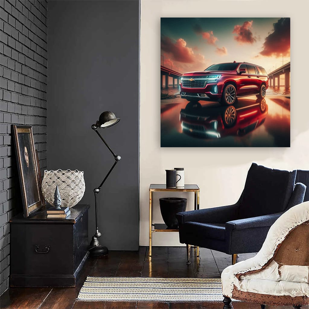 Chevrolet Suburban Bridge Wall Art