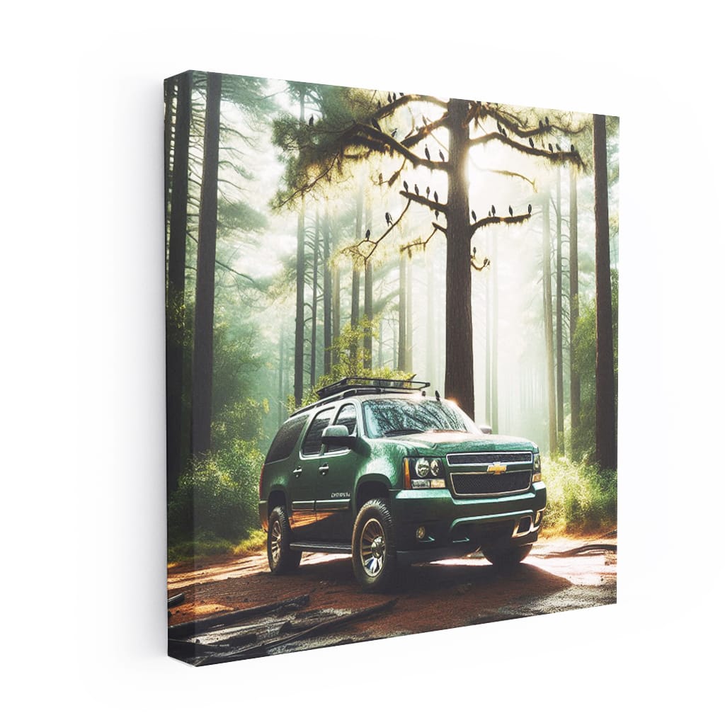 Chevrolet Suburban Forest Wall Art