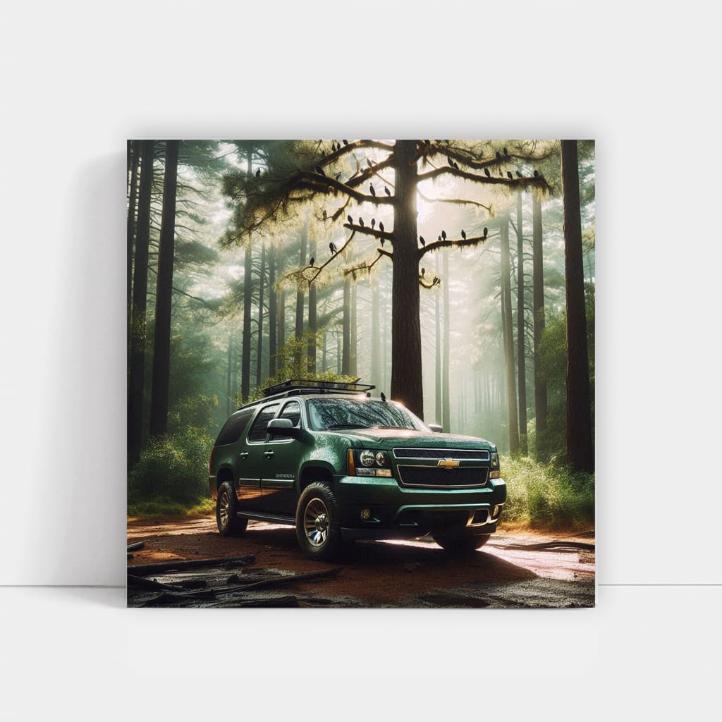 Chevrolet Suburban Forest Wall Art