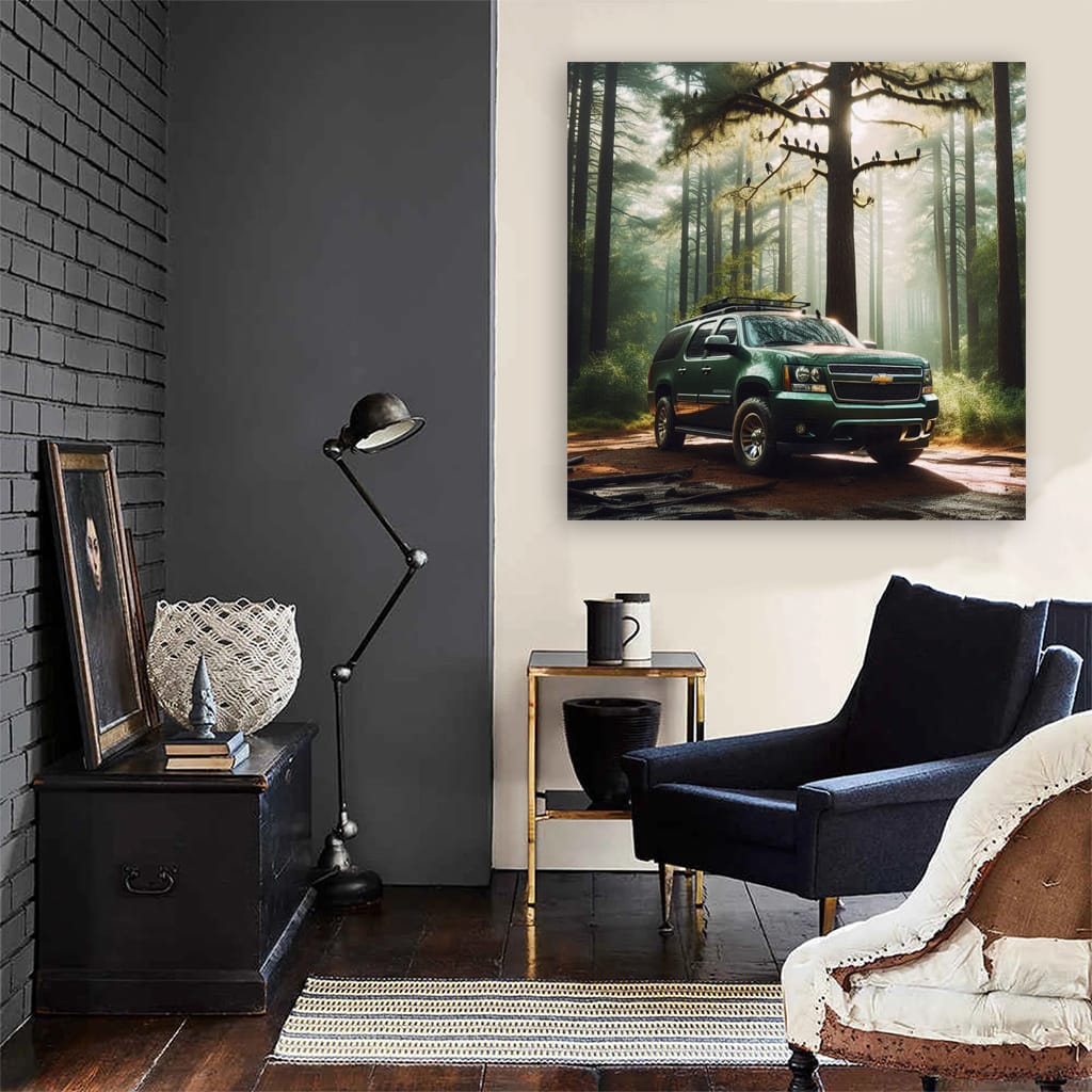 Chevrolet Suburban Forest Wall Art