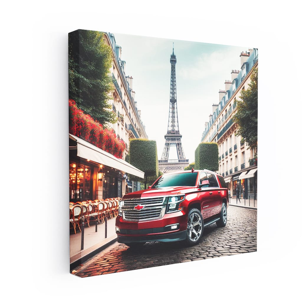 Chevrolet Suburban Paris Wall Art