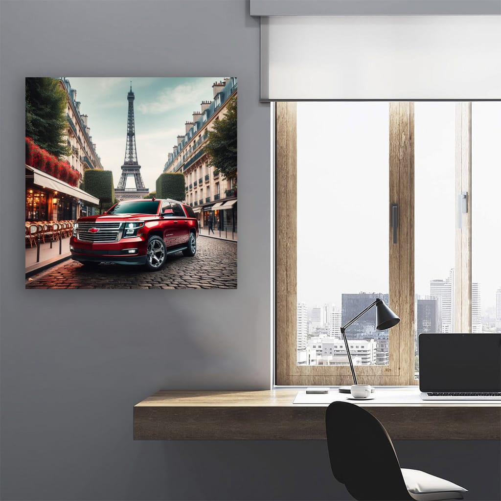 Chevrolet Suburban Paris Wall Art