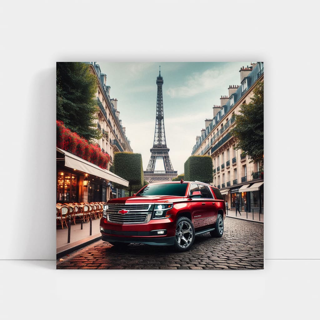 Chevrolet Suburban Paris Wall Art