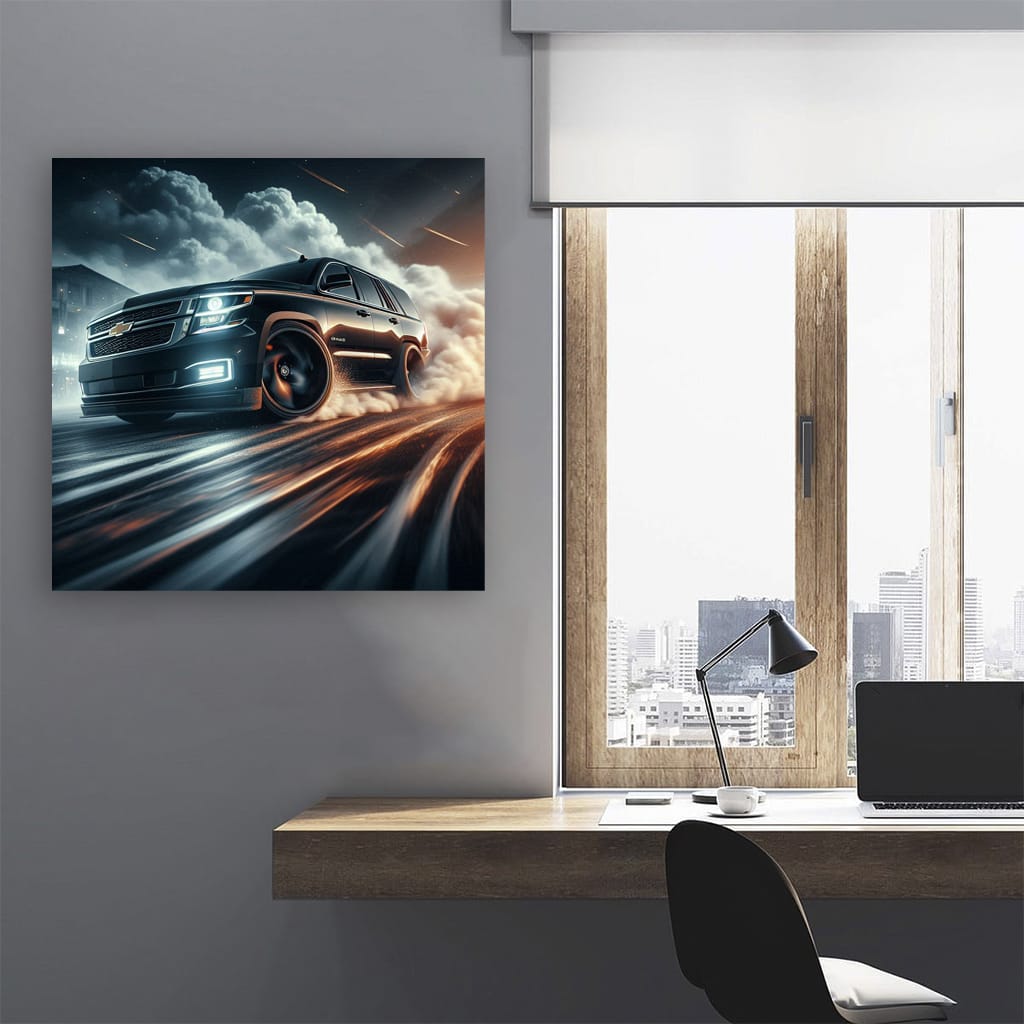 Chevrolet Tahoe Drift Wall Art