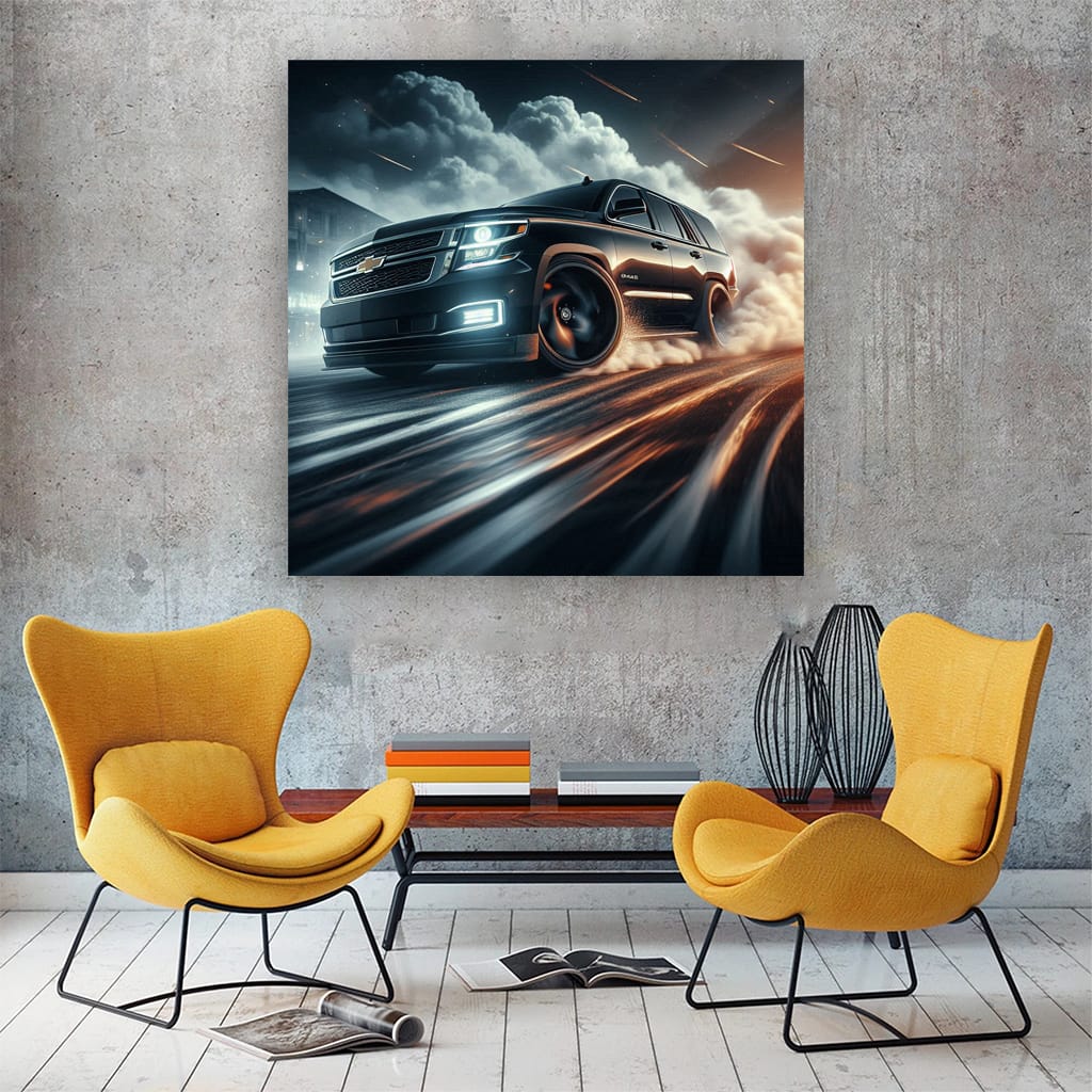 Chevrolet Tahoe Drift Wall Art