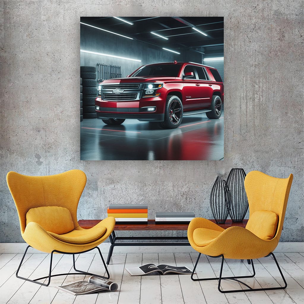 Chevrolet Tahoe Garage Wall Art