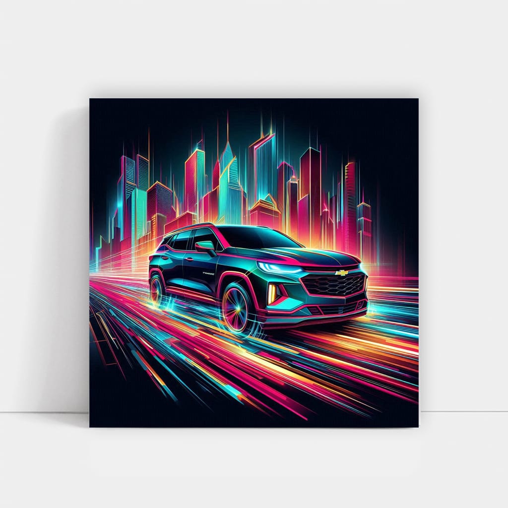 Chevrolet Trailblazer Absctra Wall Art