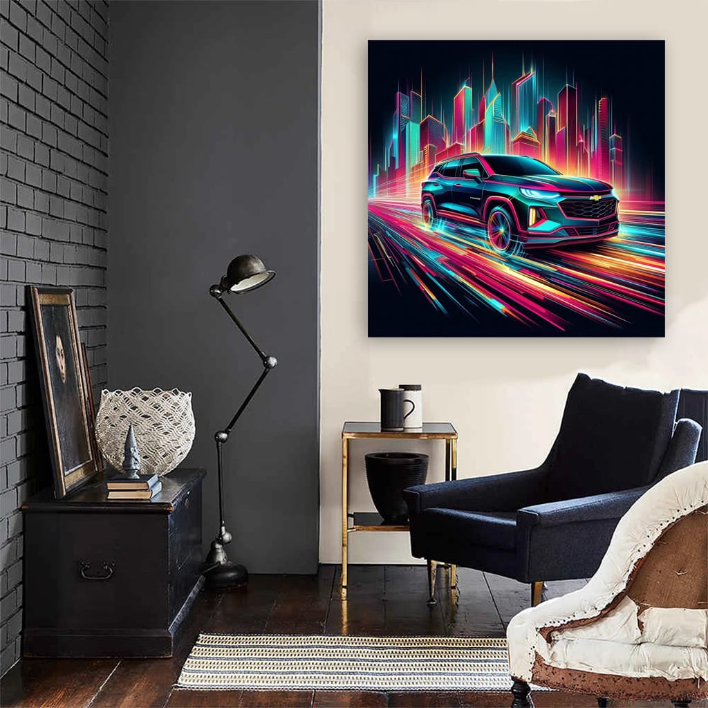 Chevrolet Trailblazer Absctra Wall Art