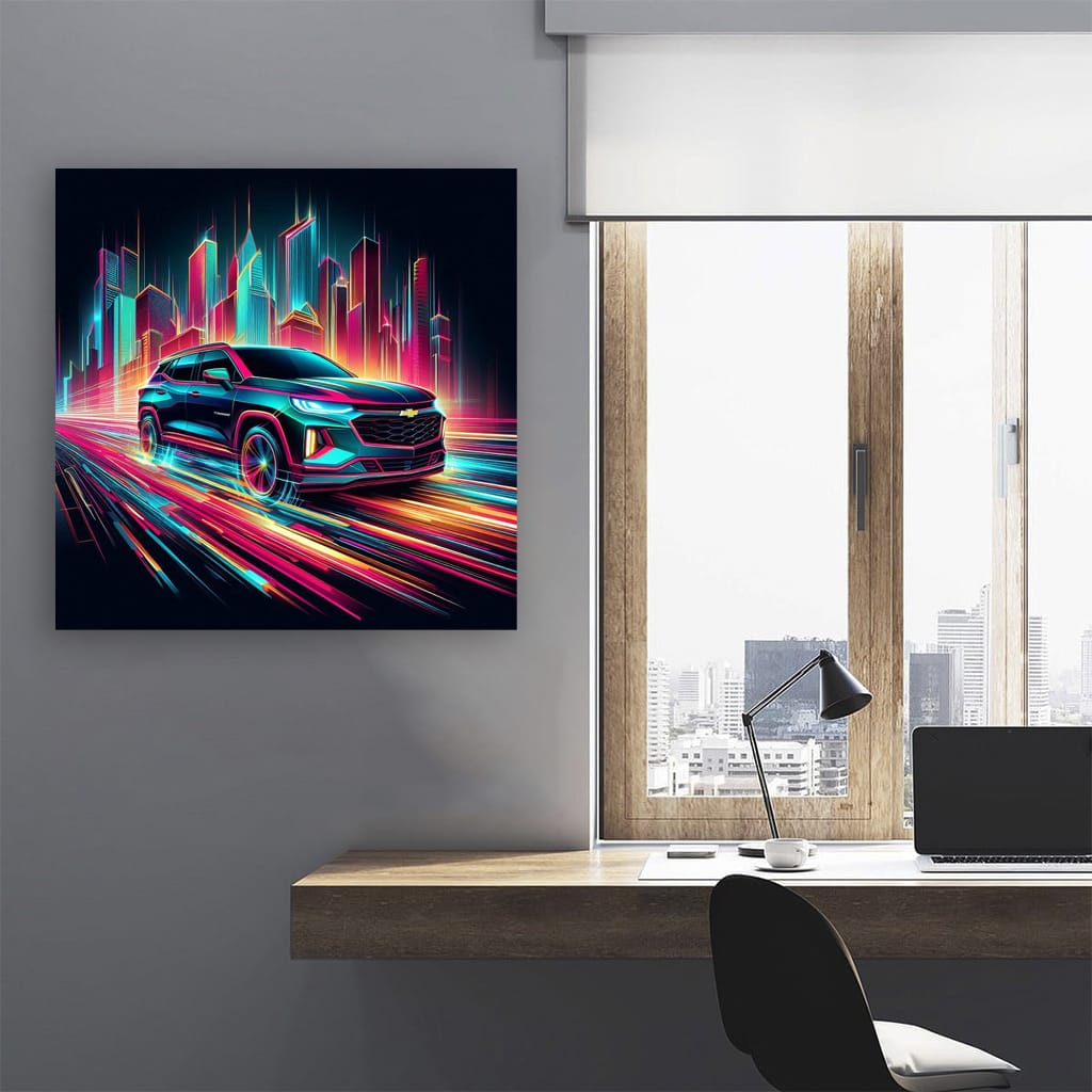 Chevrolet Trailblazer Absctra Wall Art