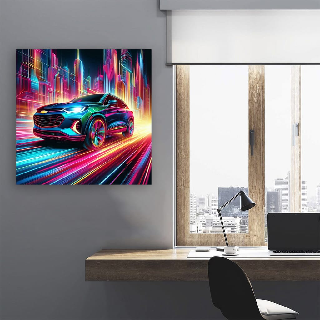 Chevrolet Trailblazer Absctract Wall Art