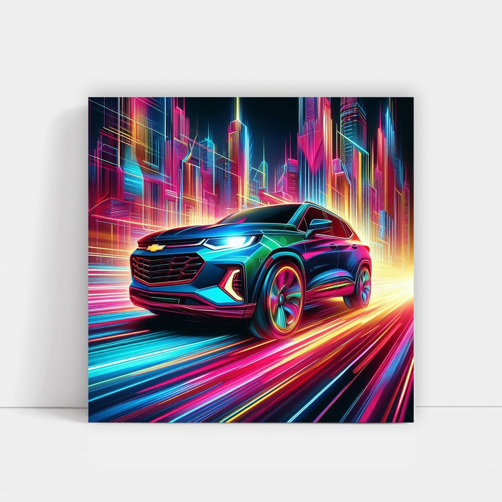 Chevrolet Trailblazer Absctract Wall Art