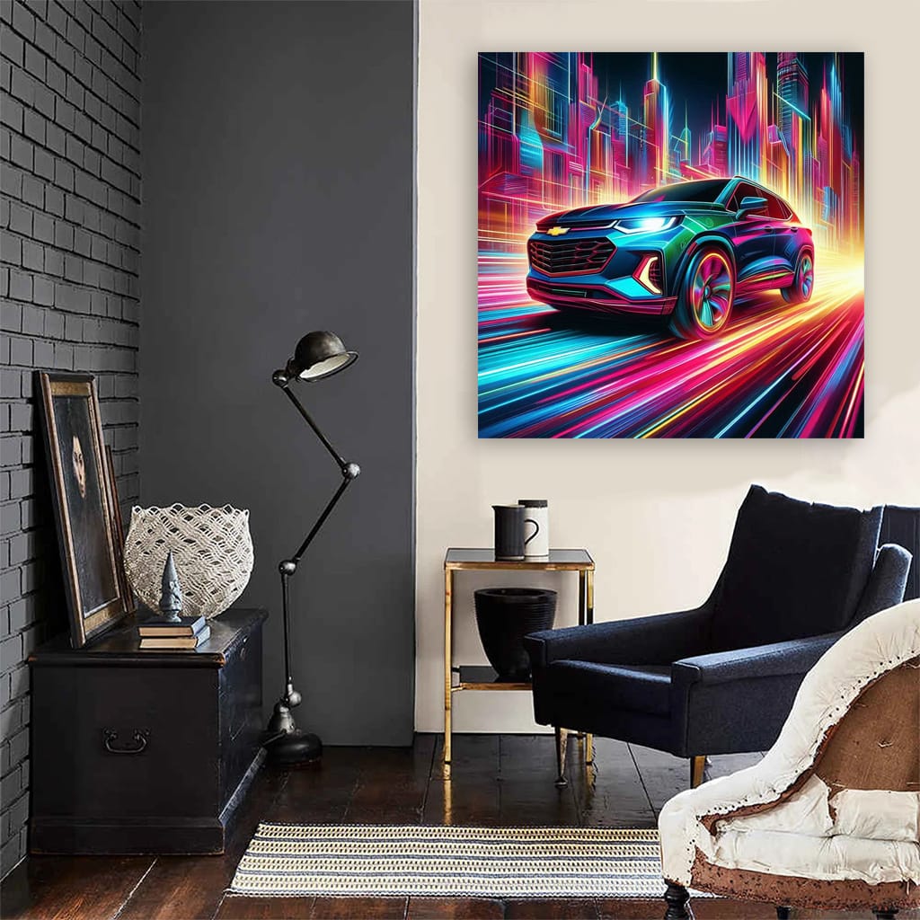 Chevrolet Trailblazer Absctract Wall Art