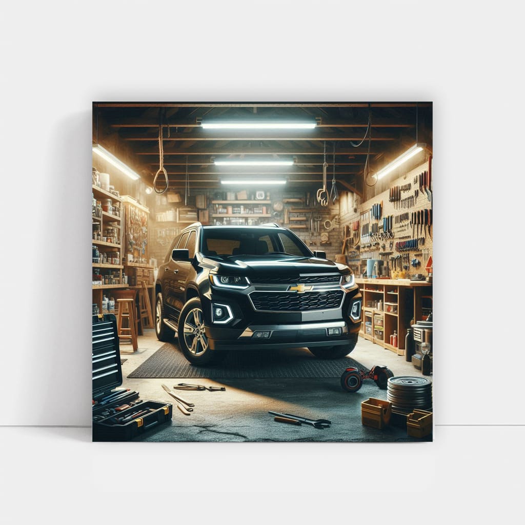 Chevrolet Trailblazer Gara Wall Art