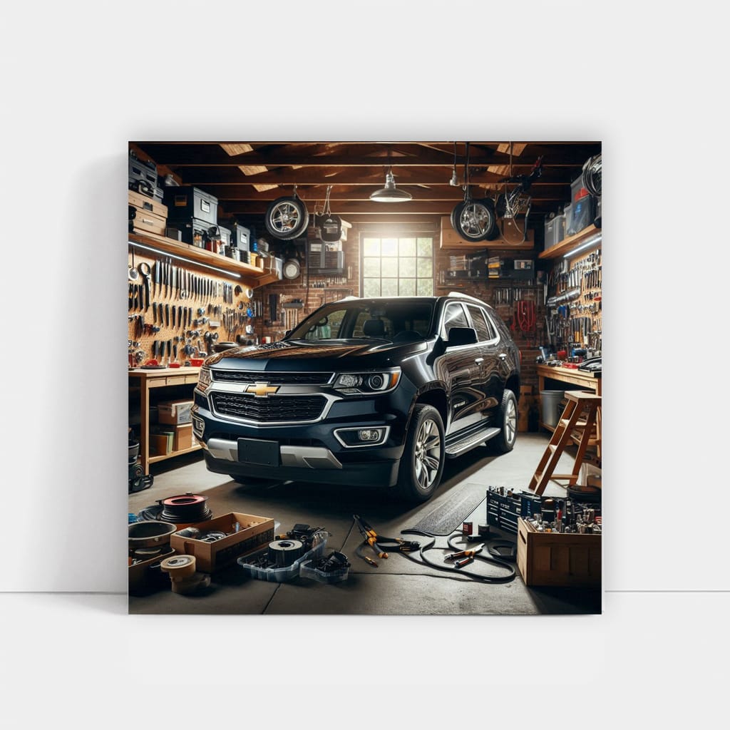 Chevrolet Trailblazer Garage Wall Art