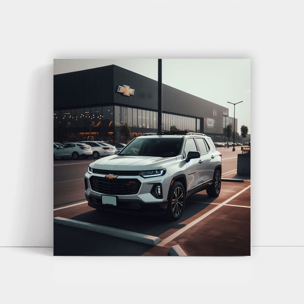 Chevrolet Trailblazer Parking Wall Art