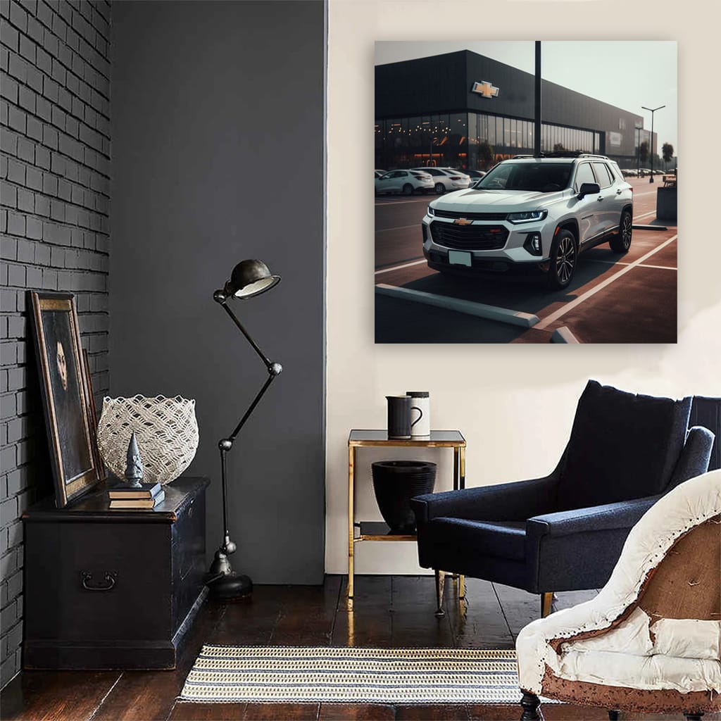 Chevrolet Trailblazer Parking Wall Art