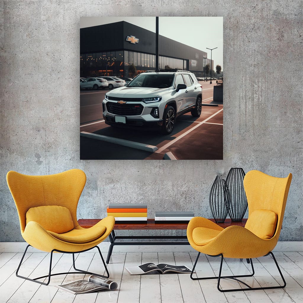 Chevrolet Trailblazer Parking Wall Art