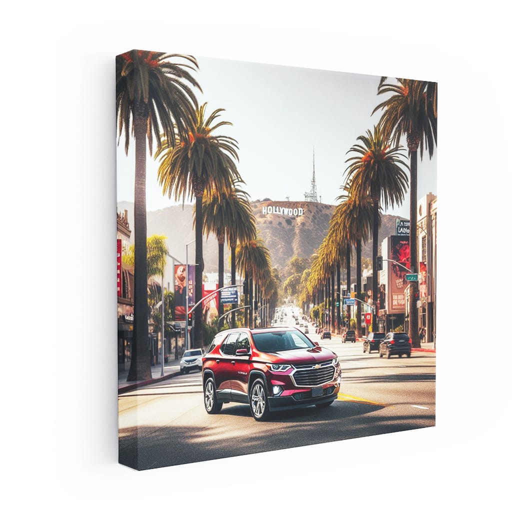 Chevrolet Traverse Los Angeles Wall Art