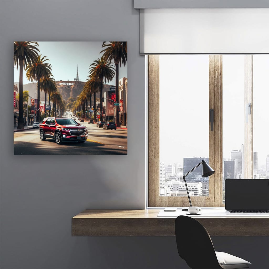 Chevrolet Traverse Los Angeles Wall Art