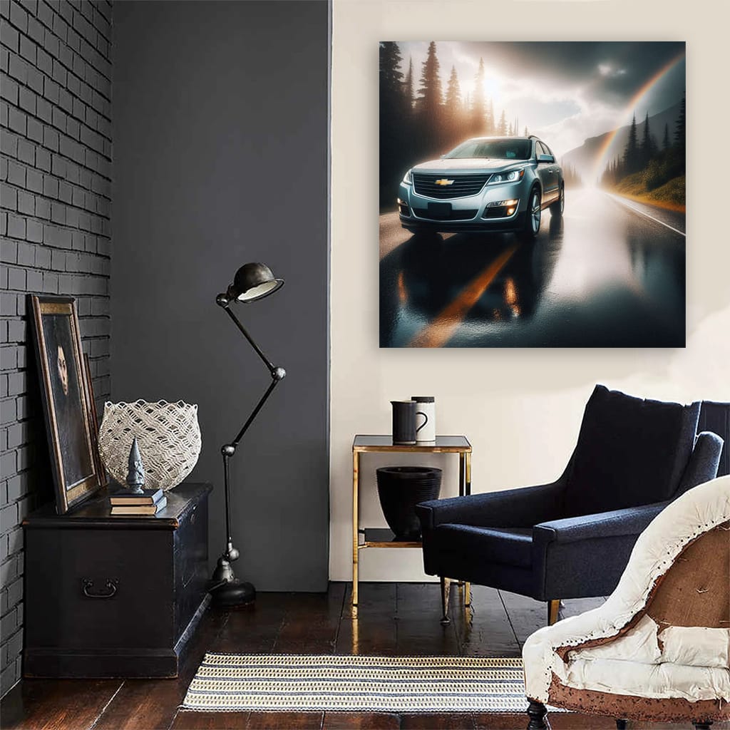 Chevrolet Traverse Overcast Weath Wall Art