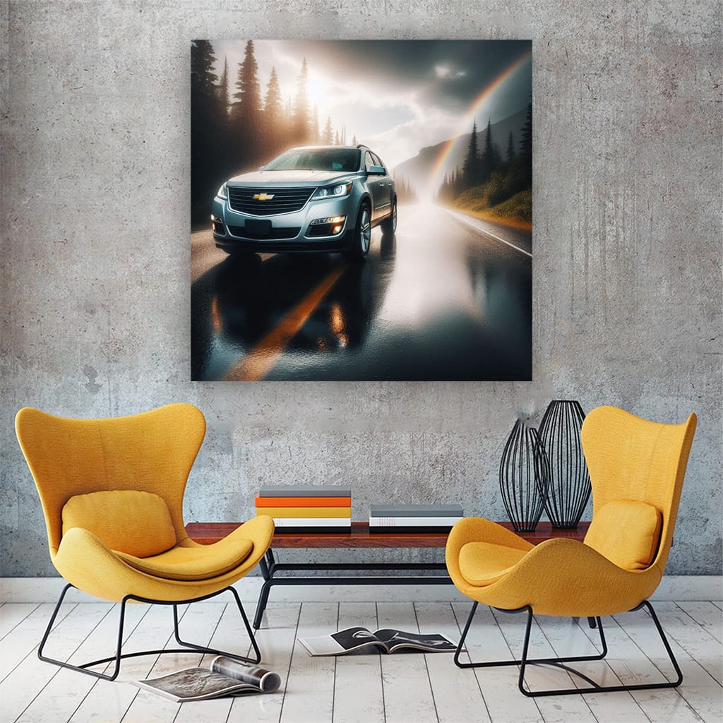 Chevrolet Traverse Overcast Weath Wall Art