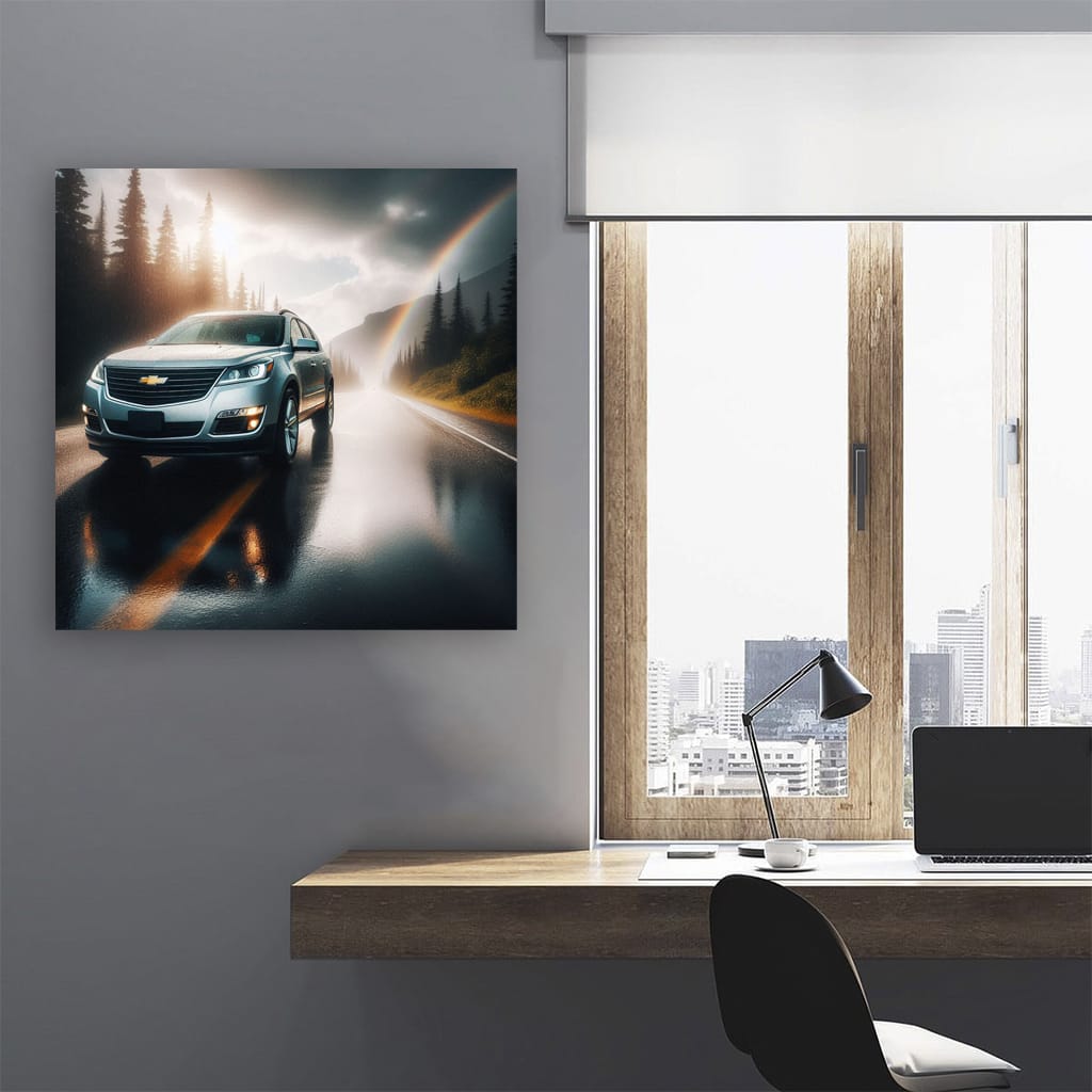 Chevrolet Traverse Overcast Weath Wall Art