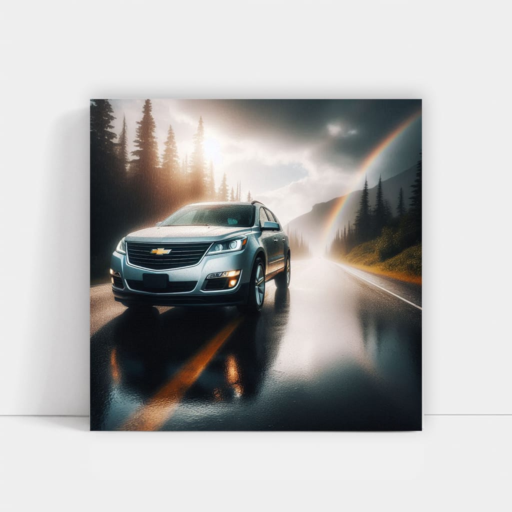 Chevrolet Traverse Overcast Weath Wall Art