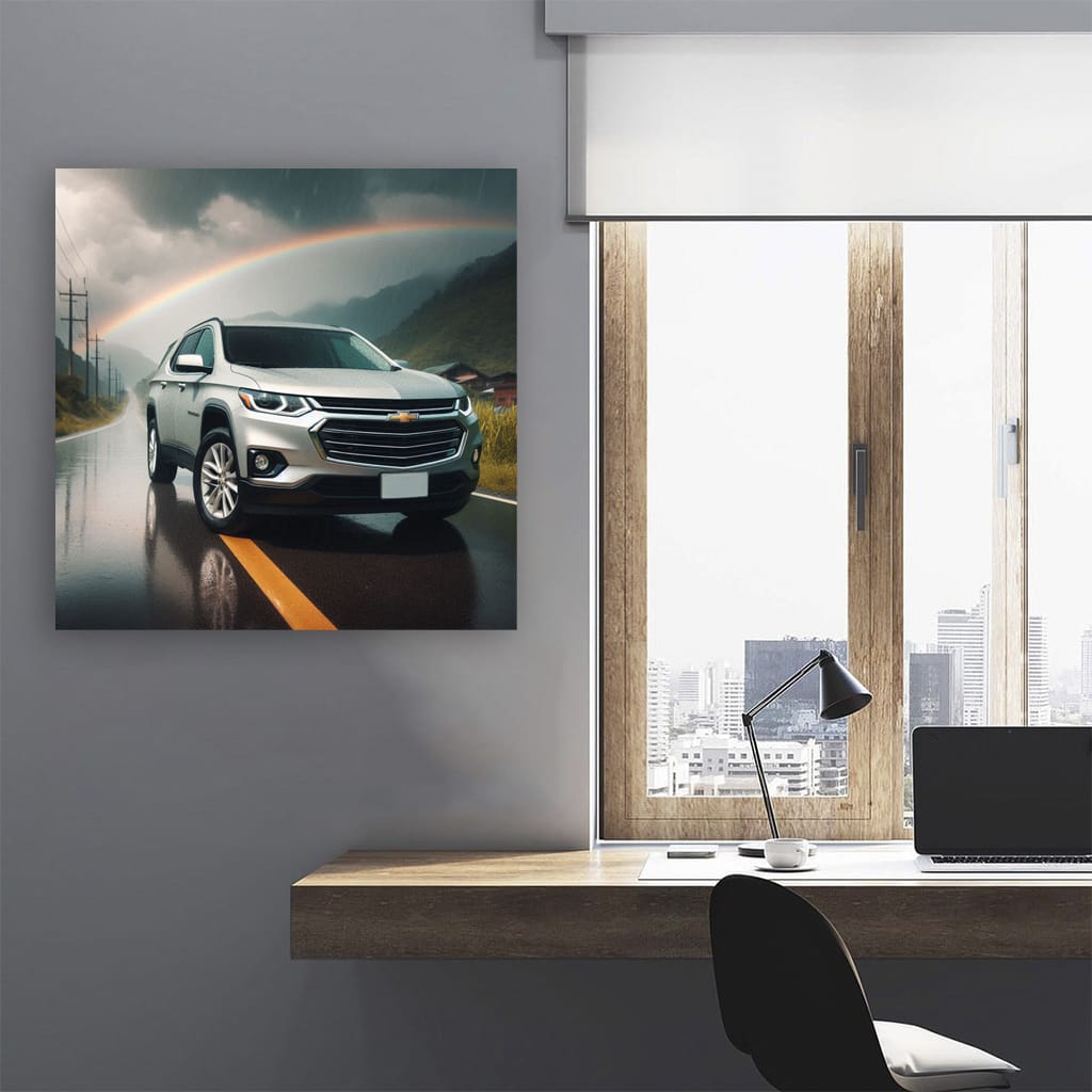 Chevrolet Traverse Overcast Weather Wall Art