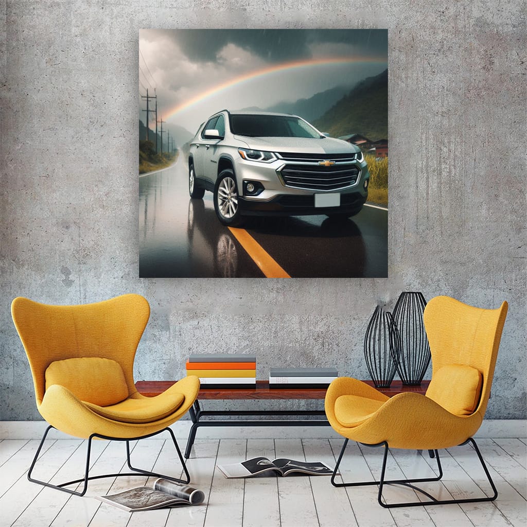 Chevrolet Traverse Overcast Weather Wall Art