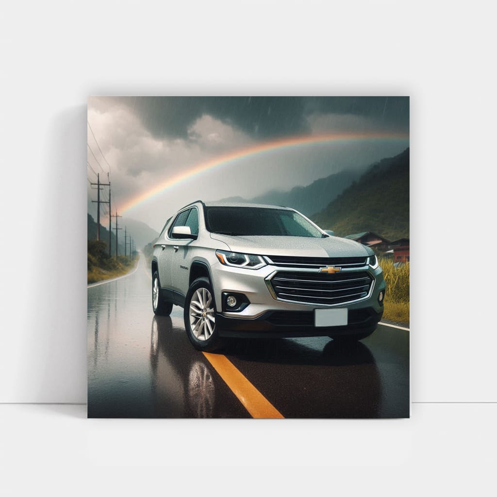 Chevrolet Traverse Overcast Weather Wall Art