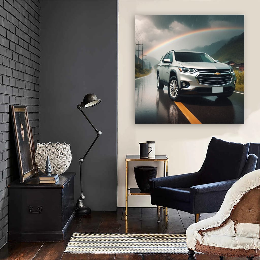 Chevrolet Traverse Overcast Weather Wall Art