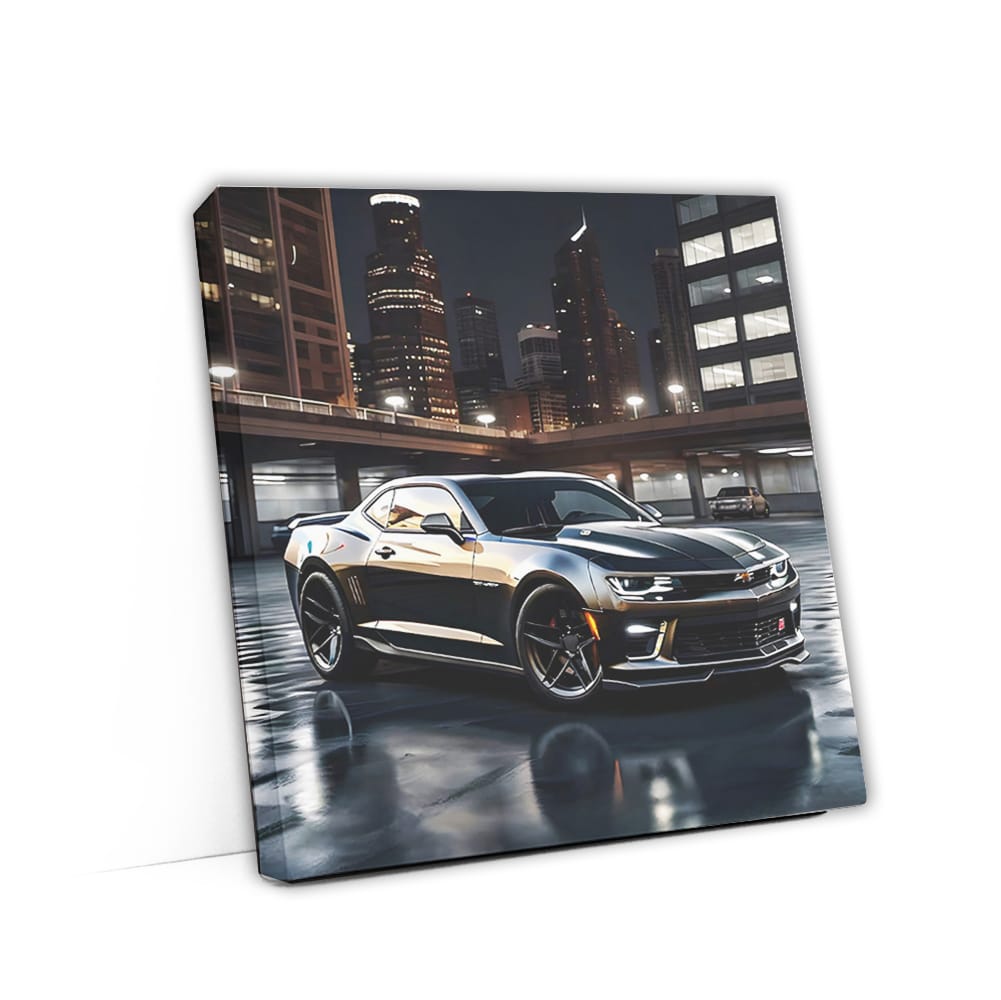 Chevrolet Camaro 1le Black In Houston T Wall Art