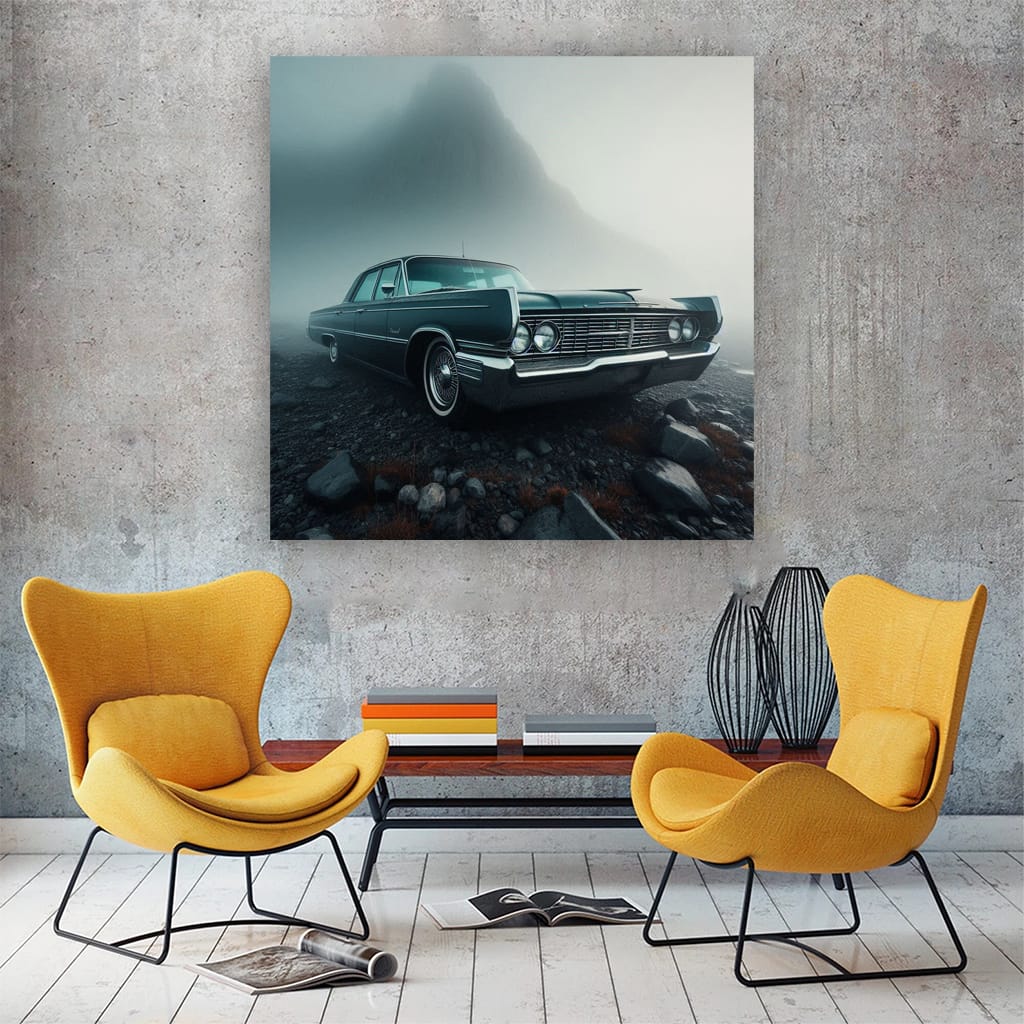 Chrysler Old Fog Wall Art