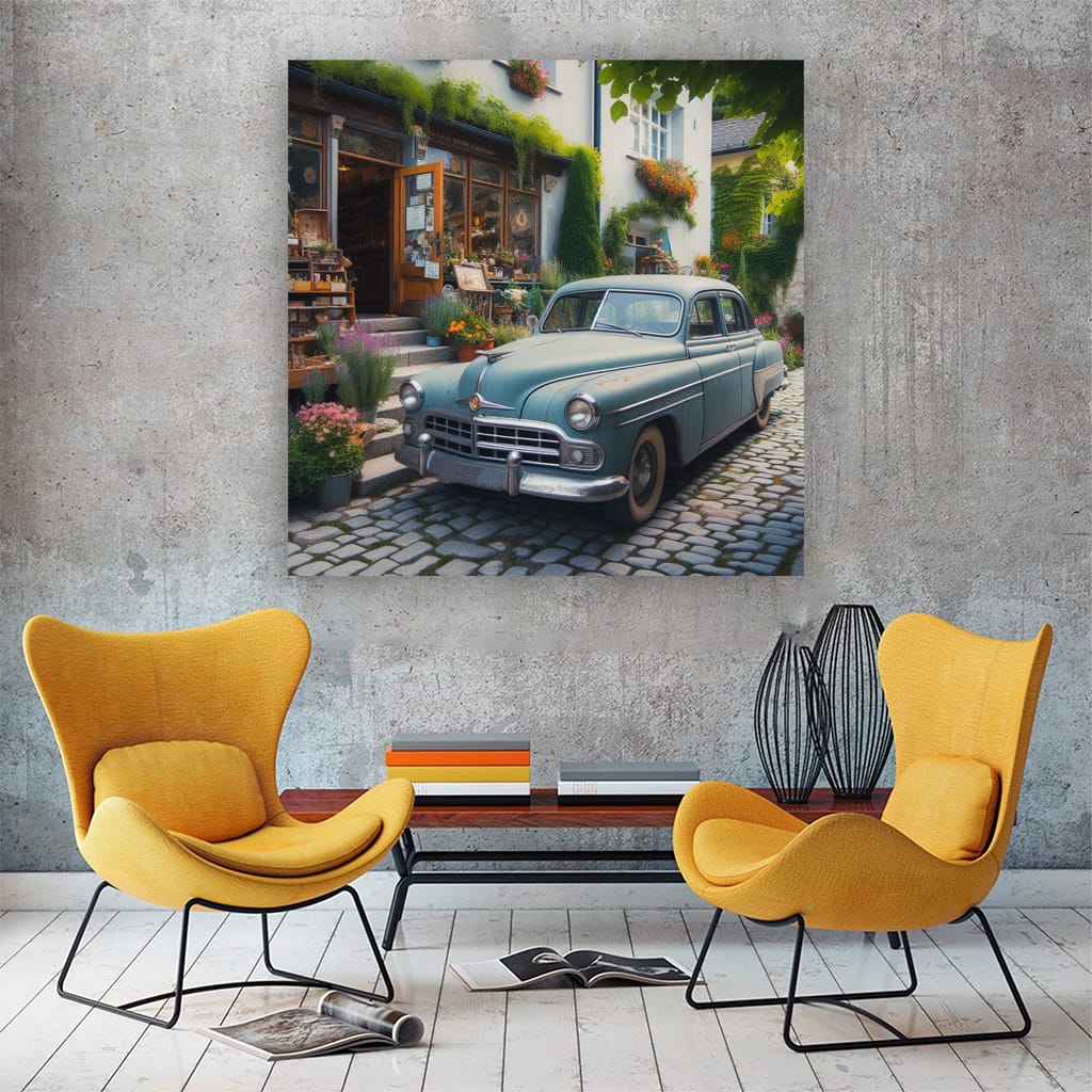 Chrysler Vintage Paint - Retro Elegance in Motion