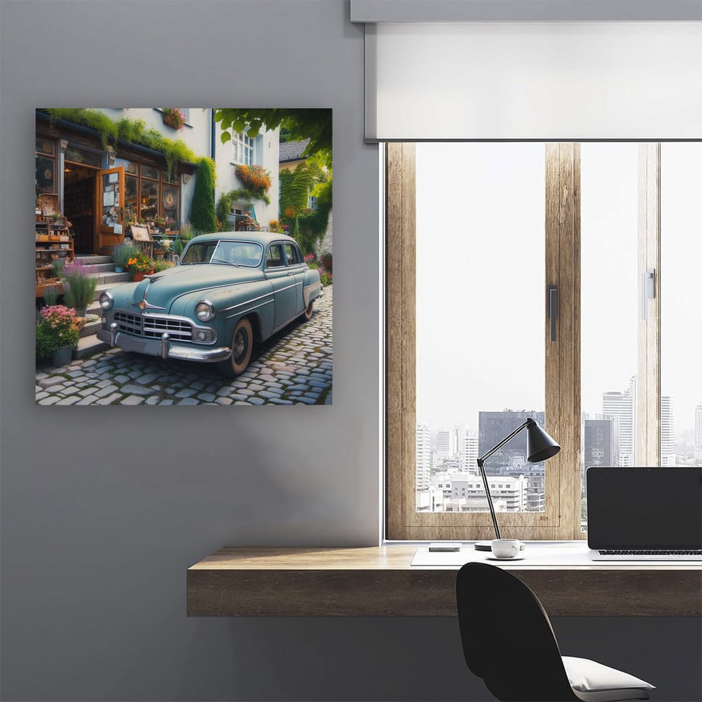Chrysler Vintage Paint - Retro Elegance in Motion