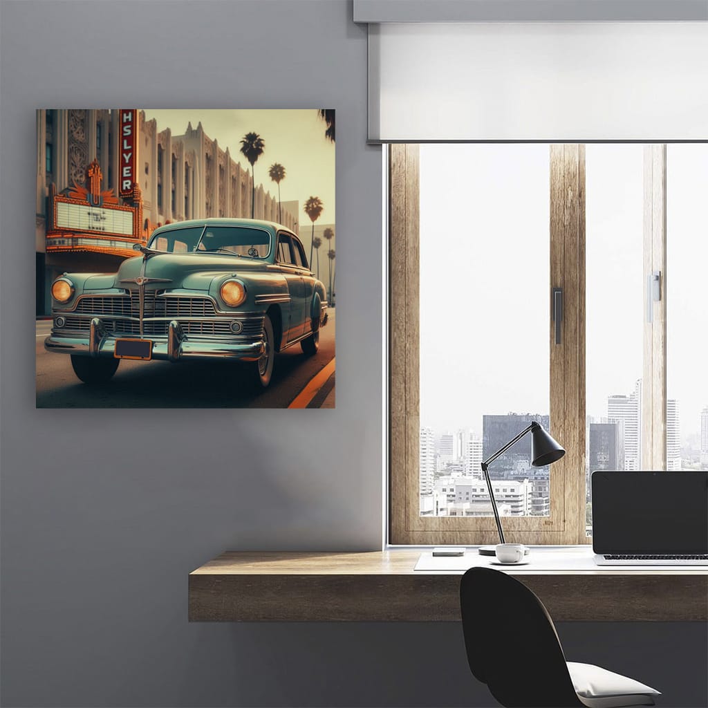 Vintage Chrysler Retro Style - Timeless Elegance in Motion