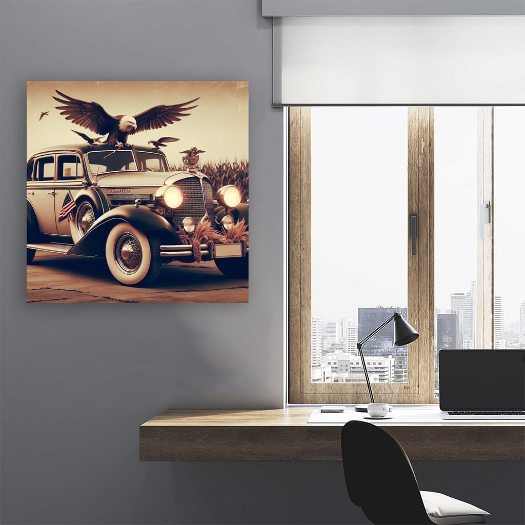 Chrysler Vintage Retro Style - Classic Elegance in Design