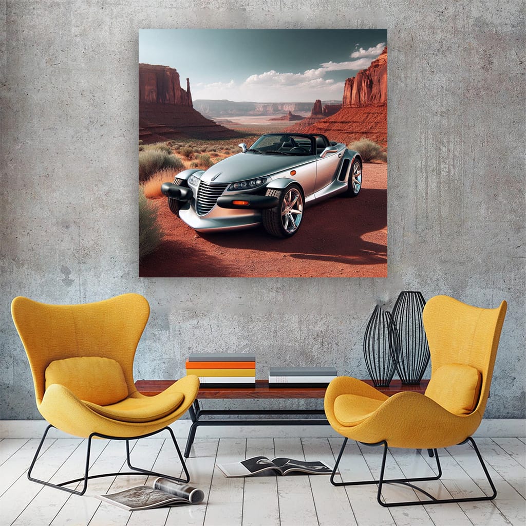 Chrysler Prowler Cany Wall Art