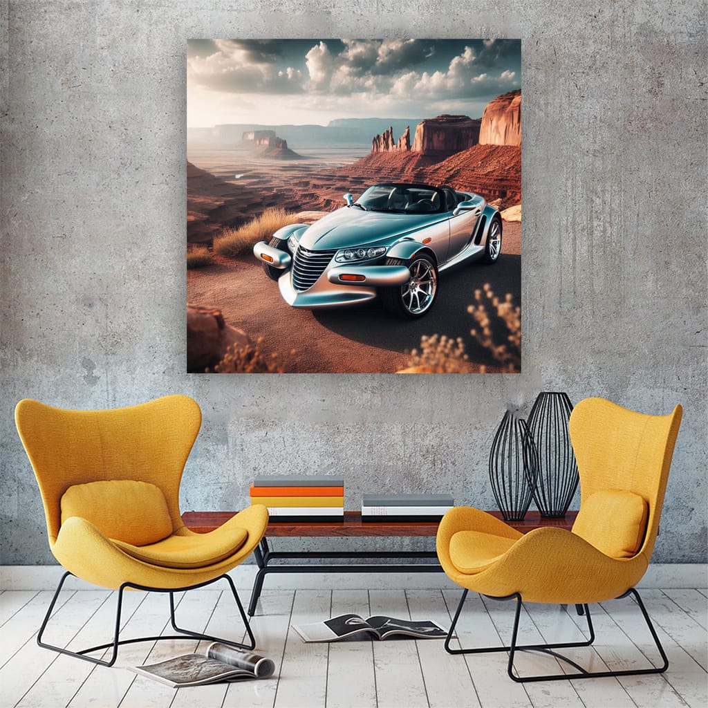 Chrysler Prowler Canyon Wall Art