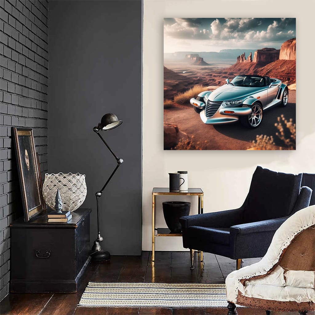 Chrysler Prowler Canyon Wall Art