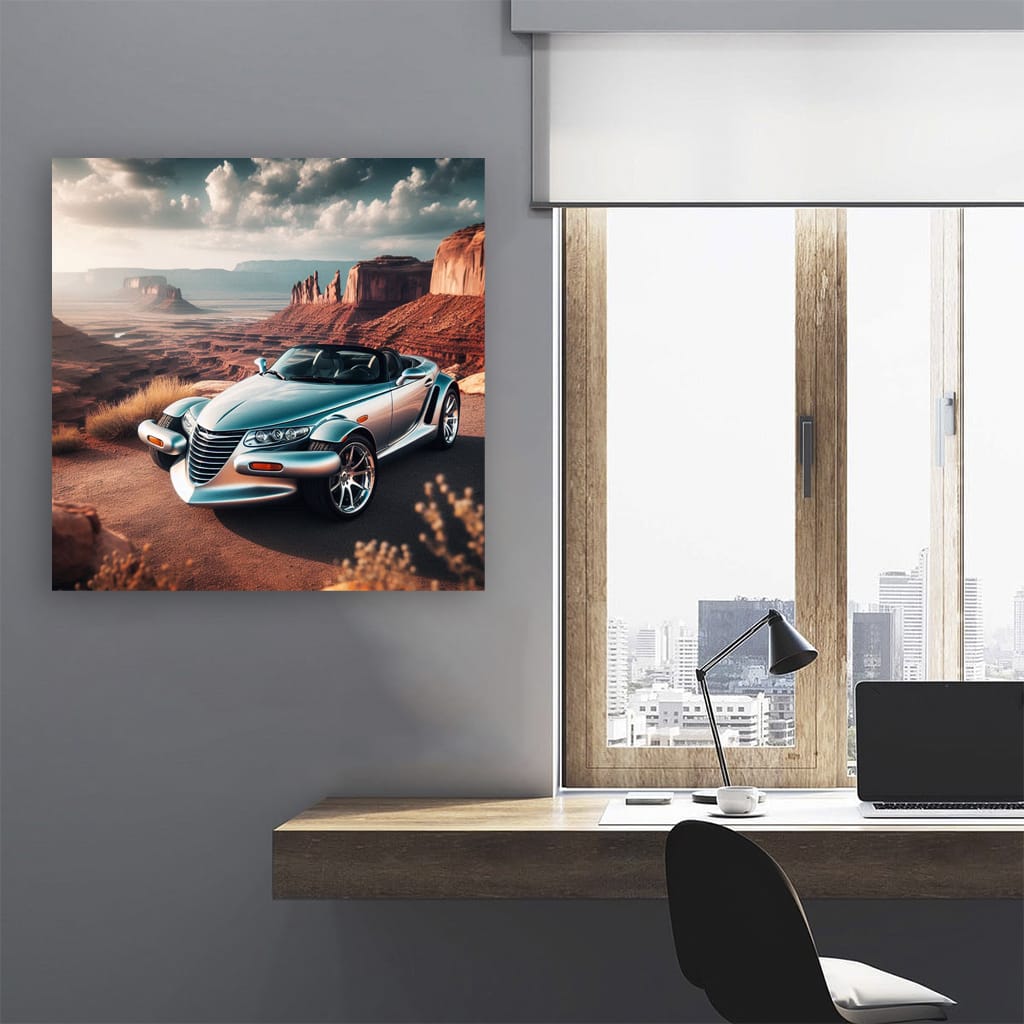 Chrysler Prowler Canyon Wall Art