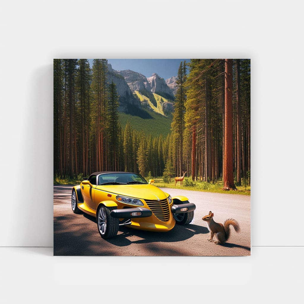 Chrysler Prowler at National Park - Bold and Unique Ride