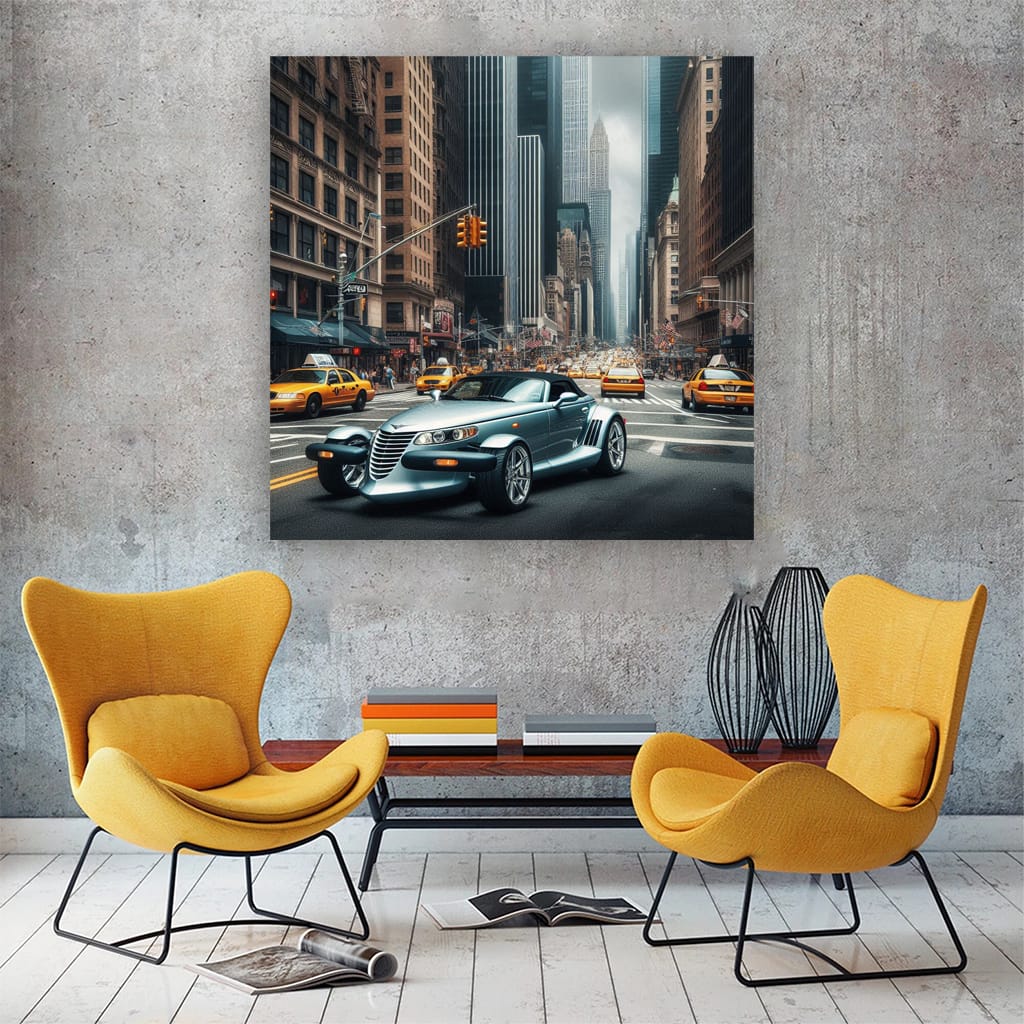 Chrysler Prowler New Yo Wall Art