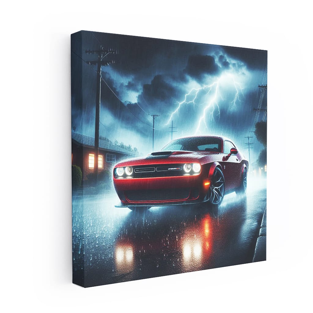 Dodge Challenger Thundersto Wall Art