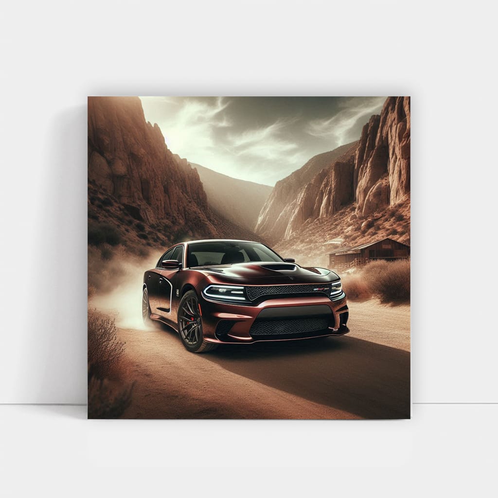 Dodge Charger SRT Hellcat in Canyon - Raw Power Unleashed