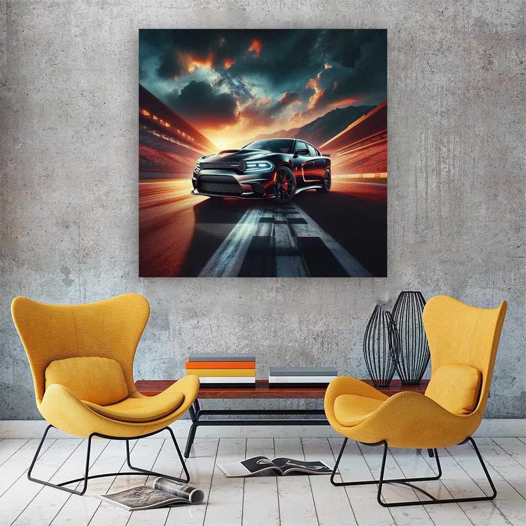 Dodge Charger SRT Hellcat Racing Ring - Power Unleashed