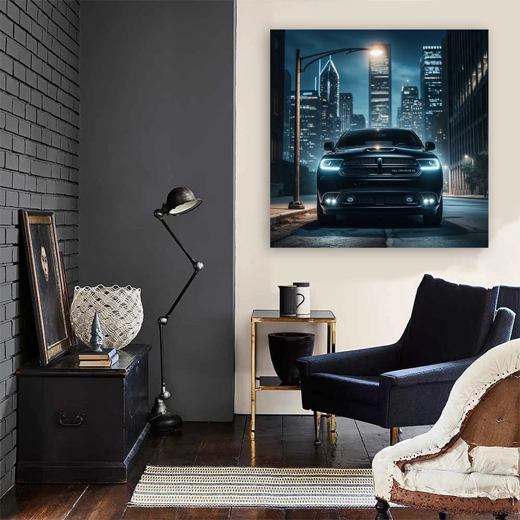 Dodge Durango Night Wall Art