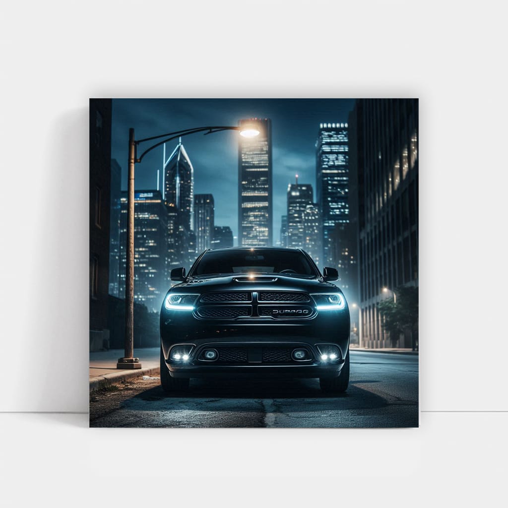 Dodge Durango Night Wall Art